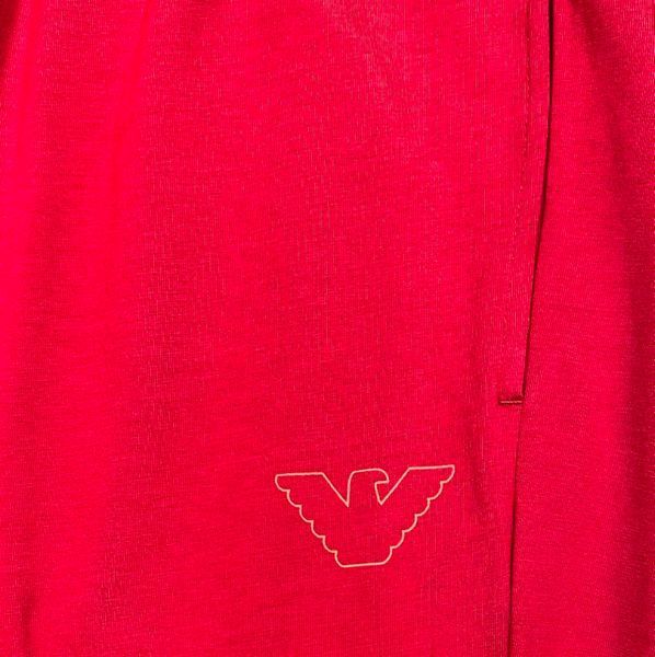 Мужская пижама Emporio Armani из органического хлопка &ndash; вишнево-красная EM 000616 AF14978 U5084 фото