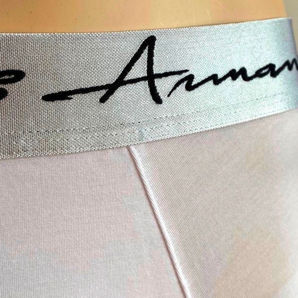 Чоловічі труси BRIEF преміум якості / ARMANI WHITEІталійські труси Emporio Armani з м&rsquo;якого модалу &ndash; ідеальна посадка та комфорт на кожен день AF10783 EM000360 U0002 фото