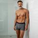 Чоловічі труси Emporio Armani 3-PACK TRUNK MC198 преміум якості різнокольорові AF10779 EM000370 MC198 фото 3