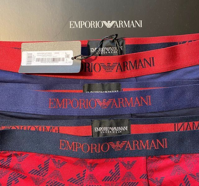 Чоловічі труси BRIEF ARMANI BLUE преміум якостіІталійська модальна тканина, м&rsquo;яка посадка та преміальна комфортність AF10800 EM000260 MB290 фото