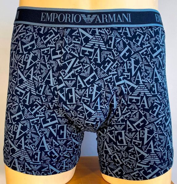 Чоловічі труси Emporio Armani 3-PACK TRUNK MC198 преміум якості AF10779 EM000371 MB089 фото