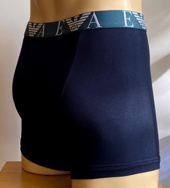 Чоловічі труси Emporio Armani 3-Pack Trunk Premium Cotton AF20668  EM000261  MB139 фото